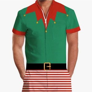 Elf Onesie. EUC. Pristine. Onesie size L, M